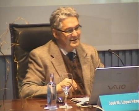Jos&eacute; M. L&oacute;pez V&aacute;zquez, departamento de Historia da Arte da Universidade de Santiago de Compostela